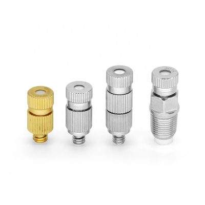 Форсунки высокого давления с резьбой 3/16" и 1/8" из нержавеющей стали – антикапельные распылители для туманообразования и увлажнения