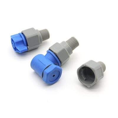 Быстросъёмная регулируемая форсунка – полый, полноконусный и веерный распылитель из пластика